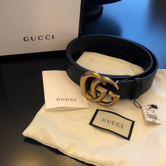 gucci textured belt